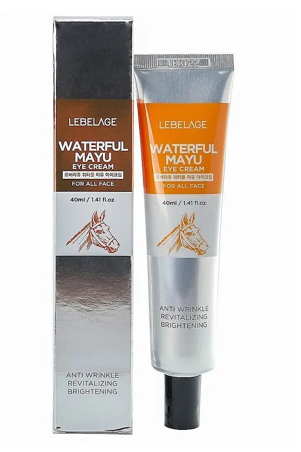 Lebelage Kрем для кожи вокруг глаз с лошадиным маслом / Waterful Mayu Eye Cream, 40 мл KRISTALLER, бесцветный - фото 2