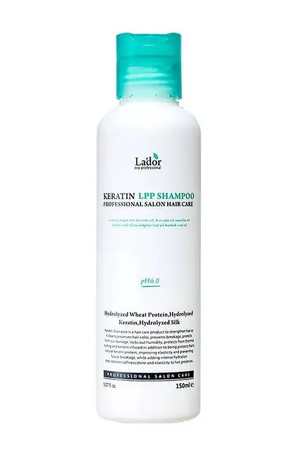 Lador Шампунь для волос бессульфатный с кератином / Keratin LPP-Shampoo, 150 мл KRISTALLER, белый - фото 2