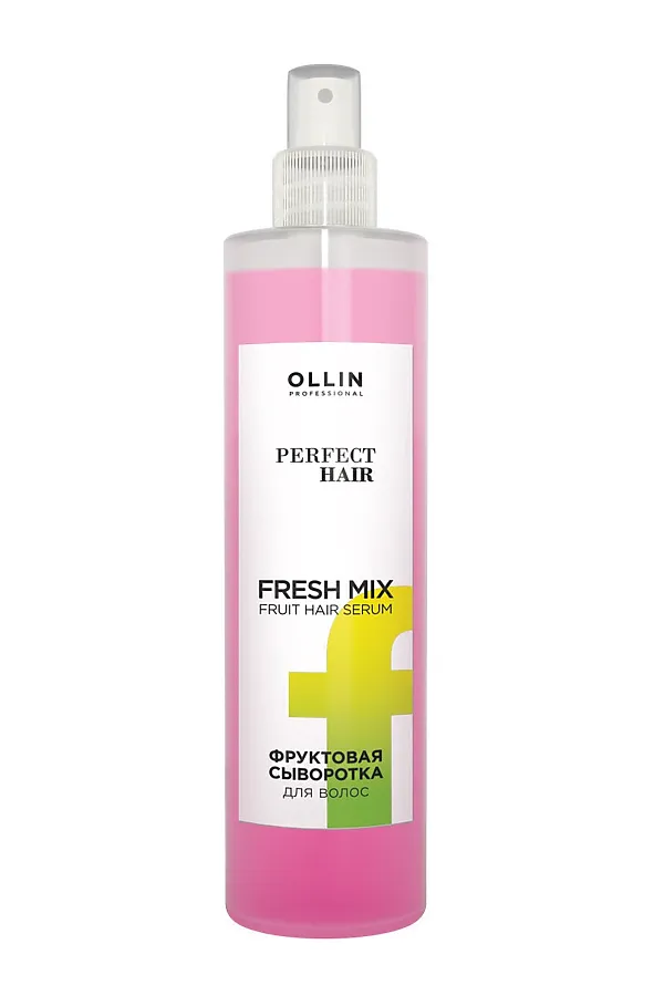Ollin Сыворотка для увлажнения волос фруктовая / Perfect Hair Fresh Mix, 120 мл KRISTALLER, розовый - фото 2