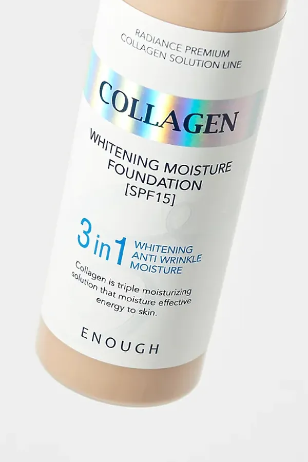 Enough Увлажняющий тональный крем 3 в 1 №13 / Collagen Whitening Moisture Foundation, 100 мл KRISTALLER, №13 бежевый - фото 2