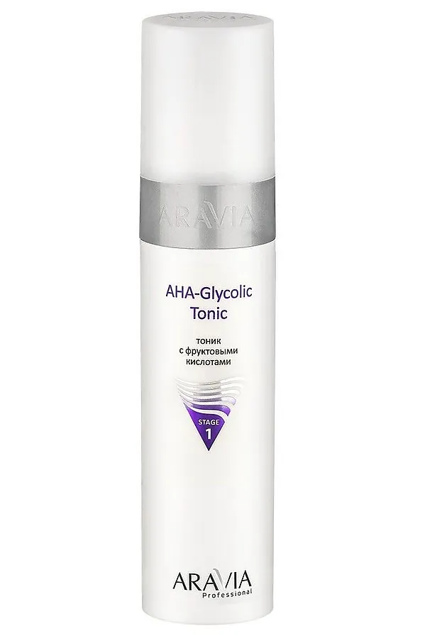 Aravia Тоник с фруктовыми кислотами AHA / Glycolic Tonic 250 мл KRISTALLER, белый - фото 2