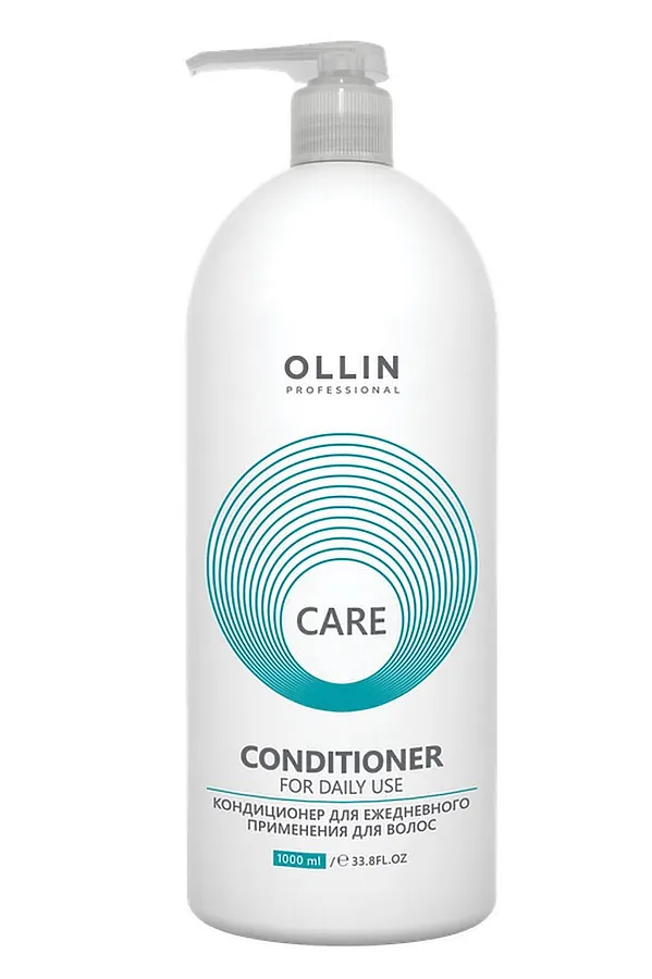 Ollin Кондиционер для ежедневного применения для волос / Care For Daily Use, 1000 мл KRISTALLER, бесцветный - фото 2