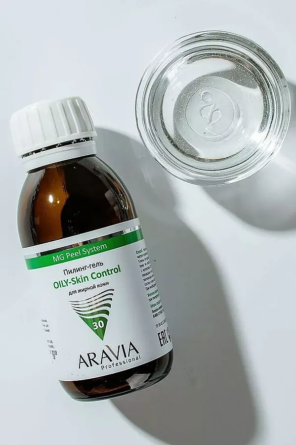 Aravia Пилинг-гель для жирной кожи лица / Aravia Oily-Skin Control, 100 мл KRISTALLER, бесцветный - фото 2