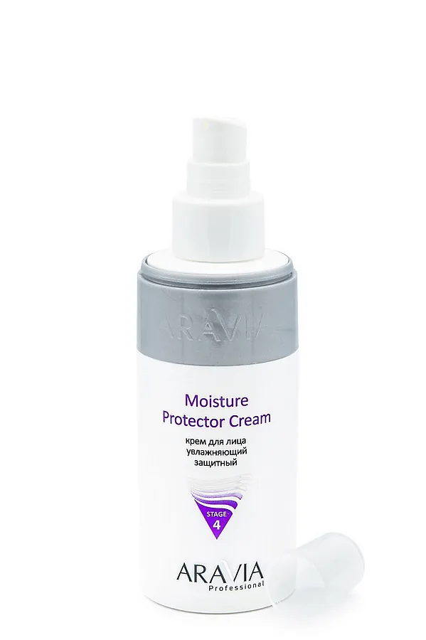 Aravia Крем для лица увлажняющий защитный / Moisture Protector Cream, 150 мл KRISTALLER, белый - фото 2