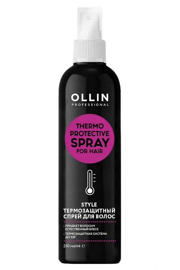 Ollin Термозащитный спрей / Thermo Protective Spray, 250 мл KRISTALLER, бесветный - фото 2