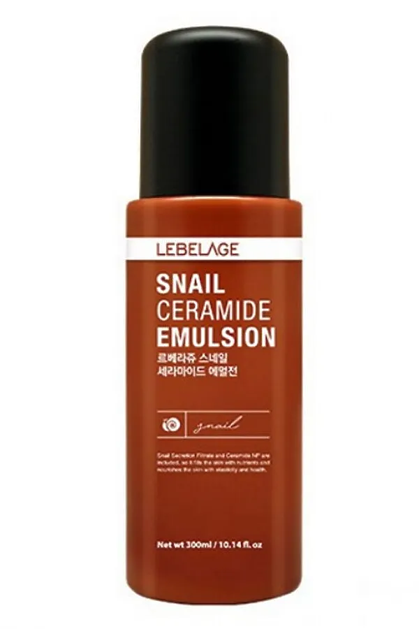 Lebelage Эмульсия для лица с керамидами и муцином улитки / Snail Ceramide Emulsion, 300 мл KRISTALLER, бесцветный - фото 2