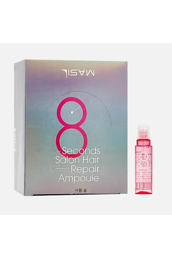 Masil Протеиновая маска-филлер для поврежденных волос / 8 Seconds Salon Hair Repair Ampoule, 20 шт. x 15 мл KRISTALLER, бесцветный - фото 2