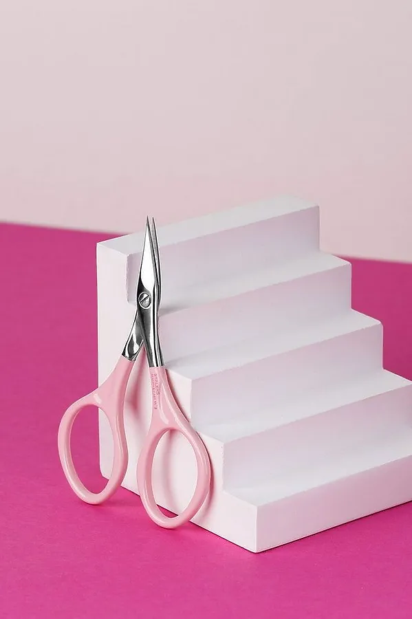 Staleks Ножницы универсальные розовые / Beauty&Care 11 Type 3 KRISTALLER, розовый - фото 2