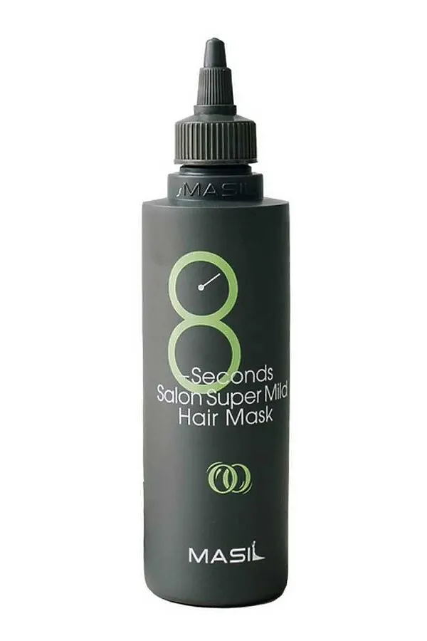 Masil Маска для волос восстанавливающая для ослабленных волос / 8 Seconds Salon Super Mild Hair Mask, 350 мл KRISTALLER, бесцветный - фото 2