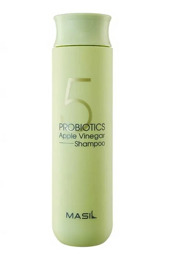 Masil Шампунь для волос от перхоти с яблочным уксусом / 5 Probiotics Apple Vinegar Shampoo, 300 мл KRISTALLER, зелёный - фото 2