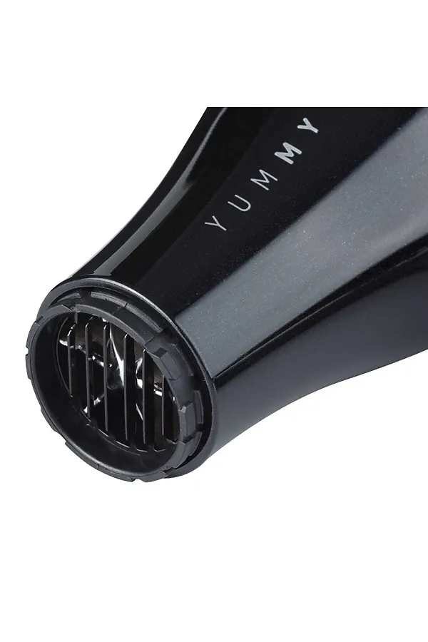 Dewal Beauty Фен для волос / Yummy Aqua HD1000-Black, 2000 Вт, черный KRISTALLER, черный - фото 2