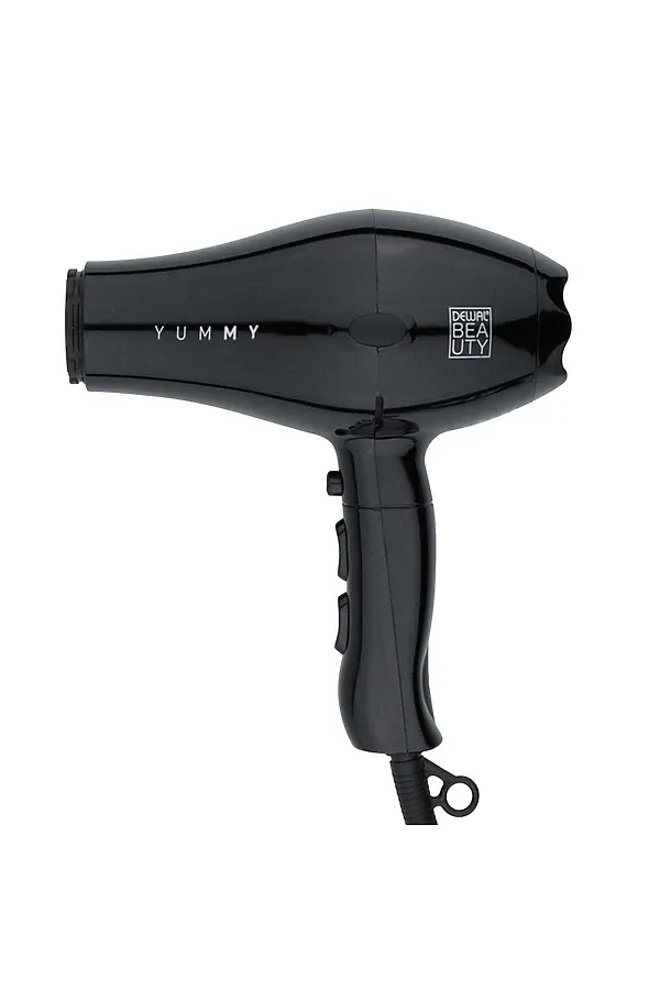 Dewal Beauty Фен для волос / Yummy Aqua HD1000-Black, 2000 Вт, черный KRISTALLER, черный - фото 2