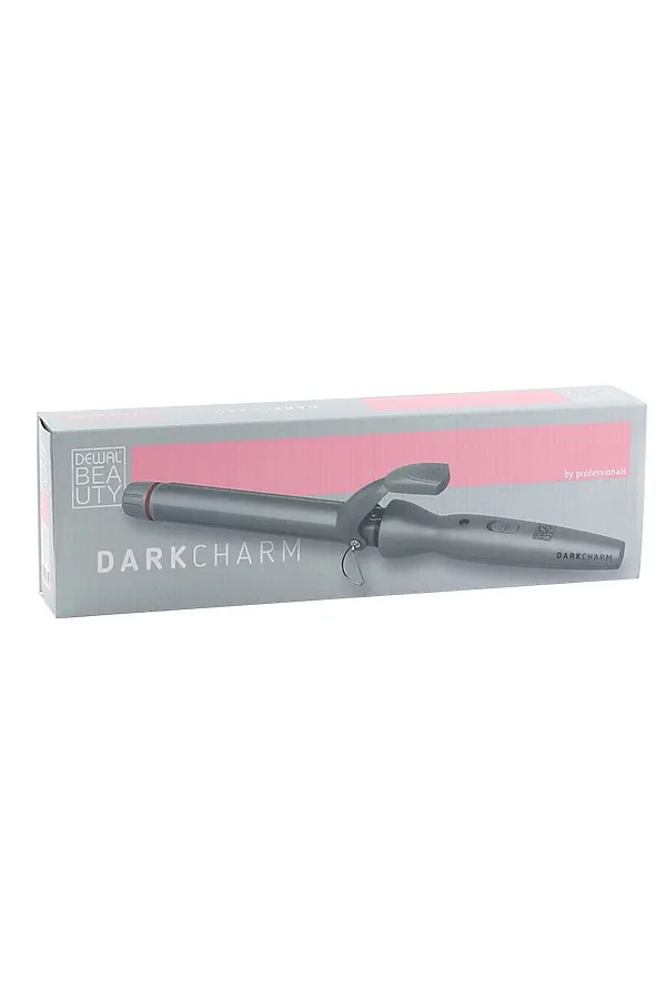 Dewal Beauty Плойка для волос / Dark Charm HI1019, 40 Вт, 19 мм, серый KRISTALLER, серый - фото 2