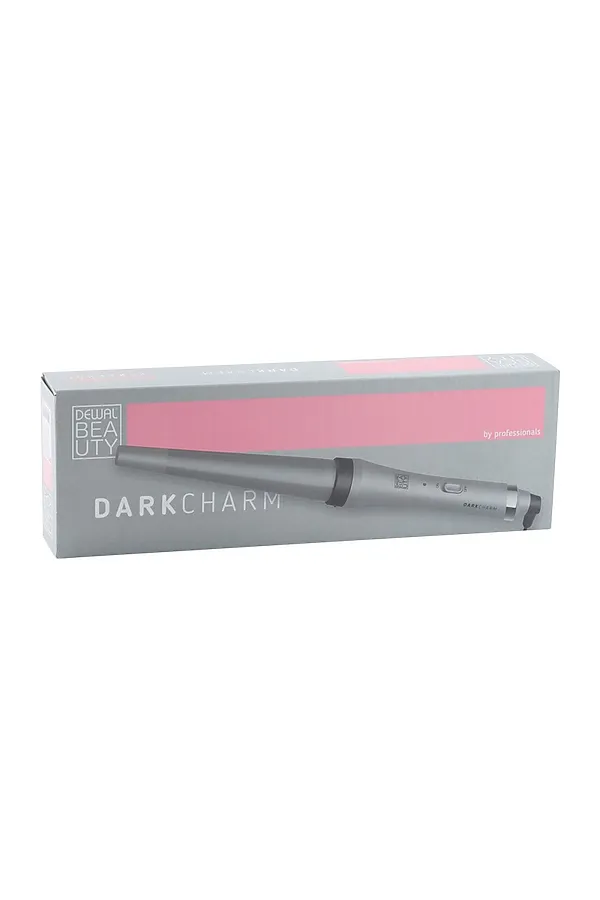 Dewal Beauty Плойка для волос конусная / Dark Charm HI2025, 13-25 мм, 45 Вт, серый KRISTALLER, серый - фото 2