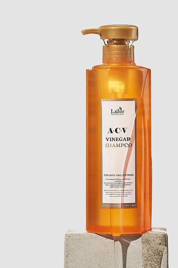Lador Шампунь для волос в пробнике с яблочным уксусом / ACV Apple Vinergar Shampoo, 10 мл KRISTALLER, яблочный уксус - фото 2