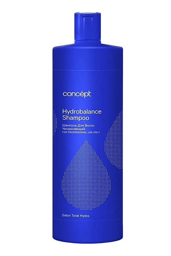Сoncept Шампунь для волос увлажняющий / Salon Total Hydro Hydrobalance Shampoo, 300 мл KRISTALLER, бесцветный - фото 2