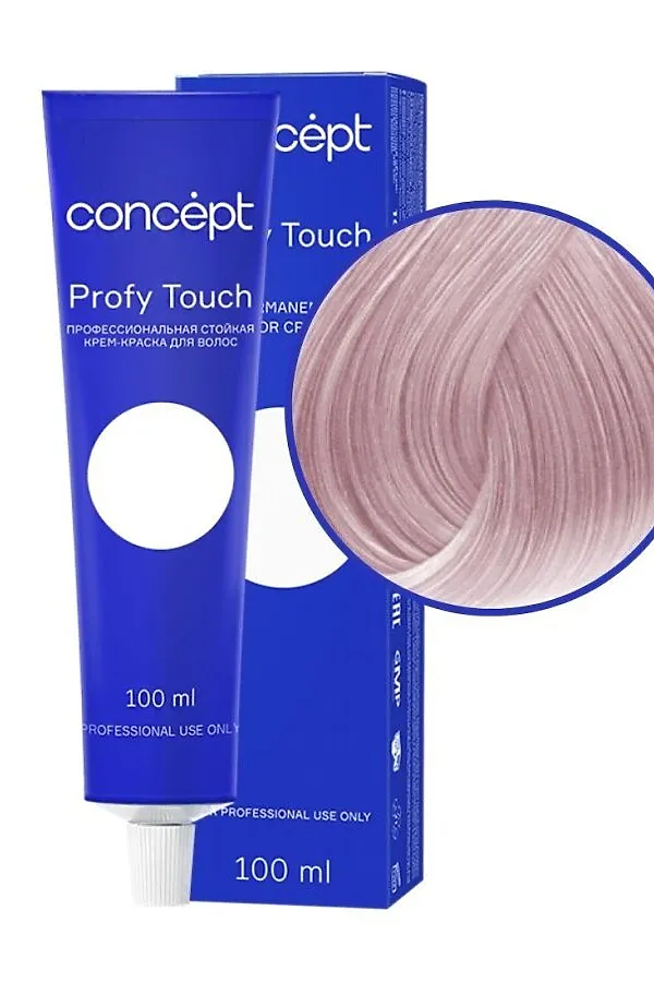 Concept Profy Touch 12.65 Профессиональный крем-краситель для волос, экстрасветлый фиолетово-красный, 100 мл KRISTALLER, экстрасветлый фиолетово-красный - фото 2