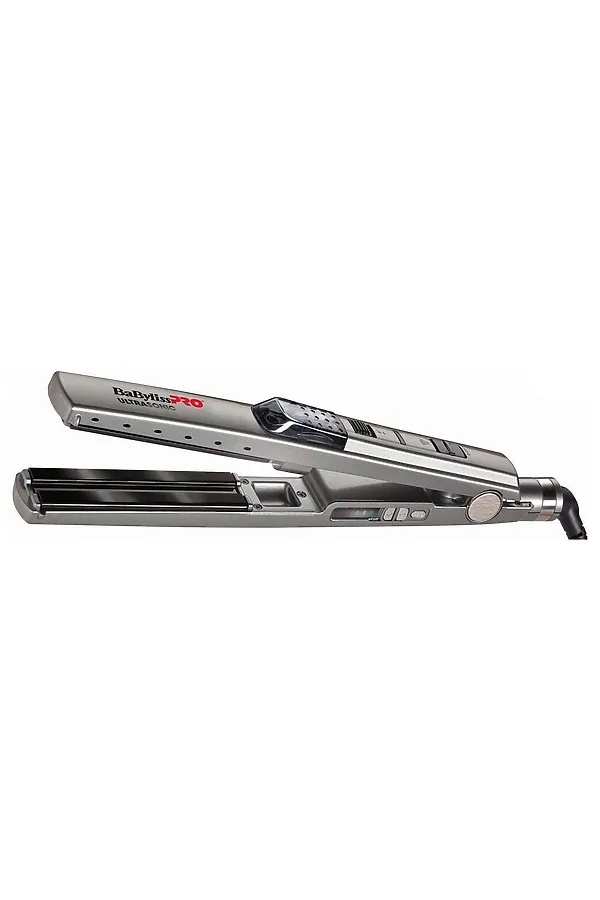 BaByliss Профессиональный паровой выпрямитель для волос / UltraSonic Styler BAB2191SEPE, серый металлик, 28 мм KRISTALLER, серый металлик - фото 2