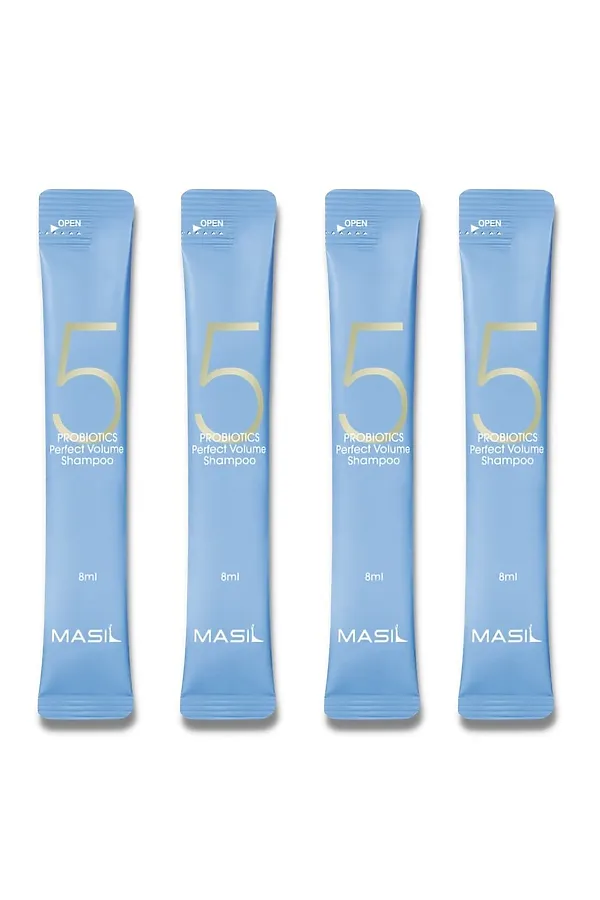 Masil Шампунь для объема волос с пробиотиками / 5 Probiotics Perfect Volume Shampoo, 20 шт. х 8 мл KRISTALLER, пребиотики - фото 2