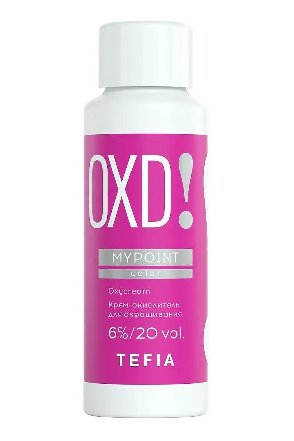 TEFIA Mypoint Крем-окислитель для обесцвечивания волос / Color Oxycream 6%, 60 мл KRISTALLER, белый - фото 2