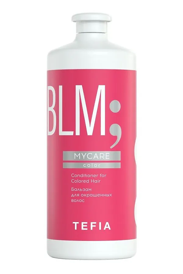 TEFIA Mycare Бальзам для окрашенных волос / Conditioner for Сolored Hair, 1000 мл KRISTALLER, белый - фото 2