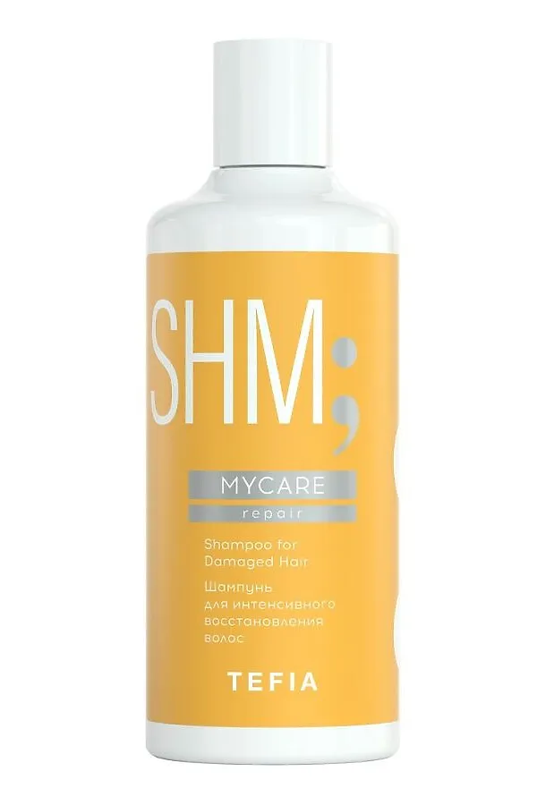 TEFIA Mycare Шампунь для интенсивного восстановления волос / Shampoo for Damaged Hair, 300 мл KRISTALLER, белый - фото 2