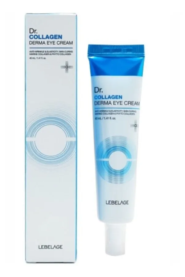 Lebelage Крем для кожи вокруг глаз с коллагеном / Dr.Collagen Derma Eye Cream, 40 мл KRISTALLER, белый - фото 2