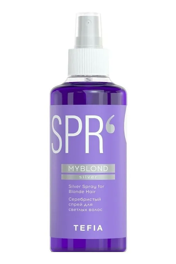 Tefia My Blond Серебристый спрей для светлых волос / Silver Spray for Blonde Hair, 250 мл KRISTALLER, прозрачный - фото 2