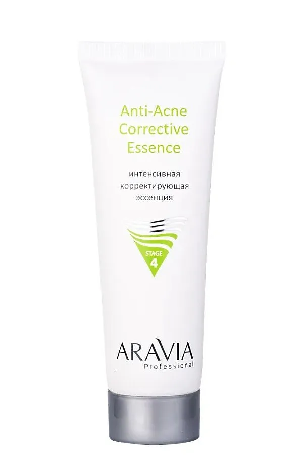 Aravia Интенсивная корректирующая эссенция для жирной и проблемной кожи / Anti-Acne Corrective Essence, 50 мл KRISTALLER, белый - фото 2