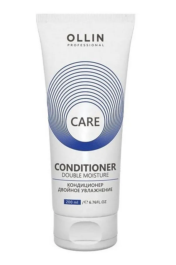 Ollin Кондиционер двойное увлажнение / Care Moisture Conditioner, 200 мл KRISTALLER, белый - фото 2