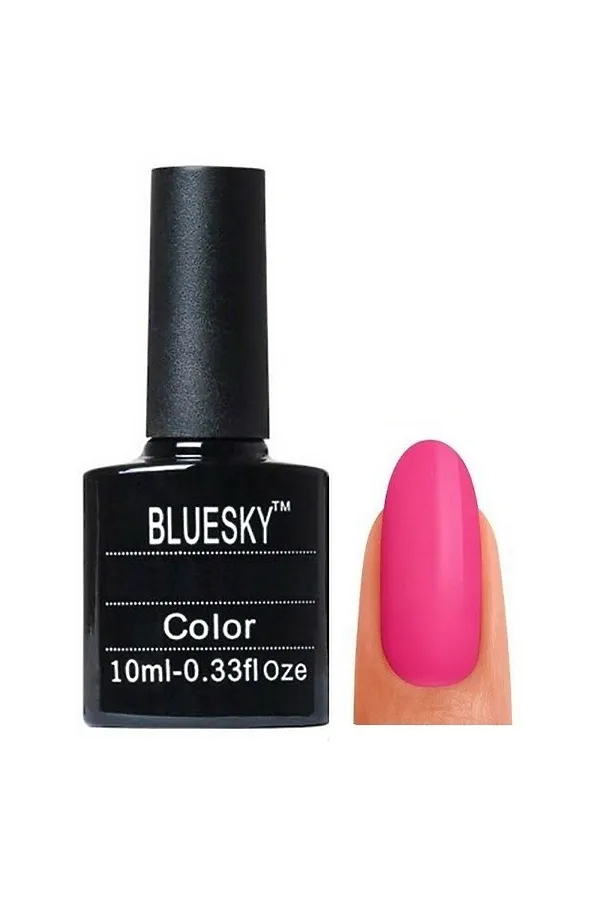 Bluesky Гель-лак для ногтей 118 SU, светло-малиновый, 10 мл KRISTALLER, 118 su, светло-малиновый - фото 2