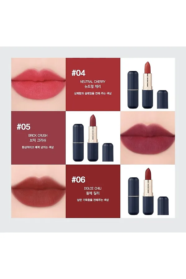 L’ocean Матовая помада для губ / Reve matt Stick, 06 Dolce chil, 3,5 г KRISTALLER, 06 dolce chil - фото 2