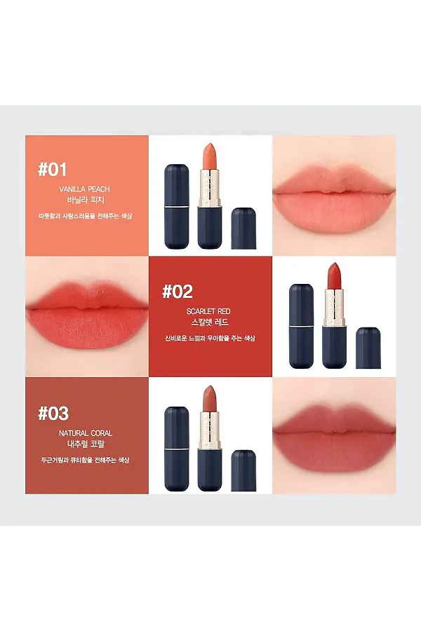 L’ocean Матовая помада для губ / Reve matt Stick, 06 Dolce chil, 3,5 г KRISTALLER, 06 dolce chil - фото 2