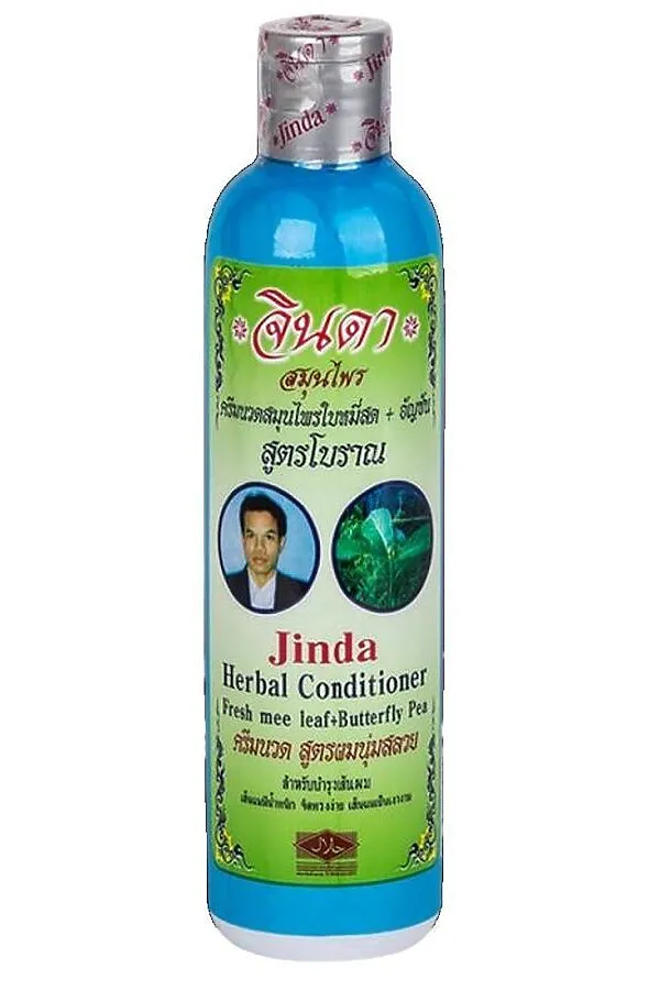 Jinda Herb Натуральный травяной кондиционер от выпадения волос, 250 мл KRISTALLER, травяной - фото 2