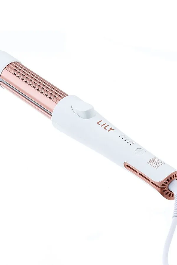 Dewal Beauty Щипцы-плойка для волос 2в1 / Lily HI2120-White, d 37 мм, 46 Вт, белый KRISTALLER, белый - фото 2