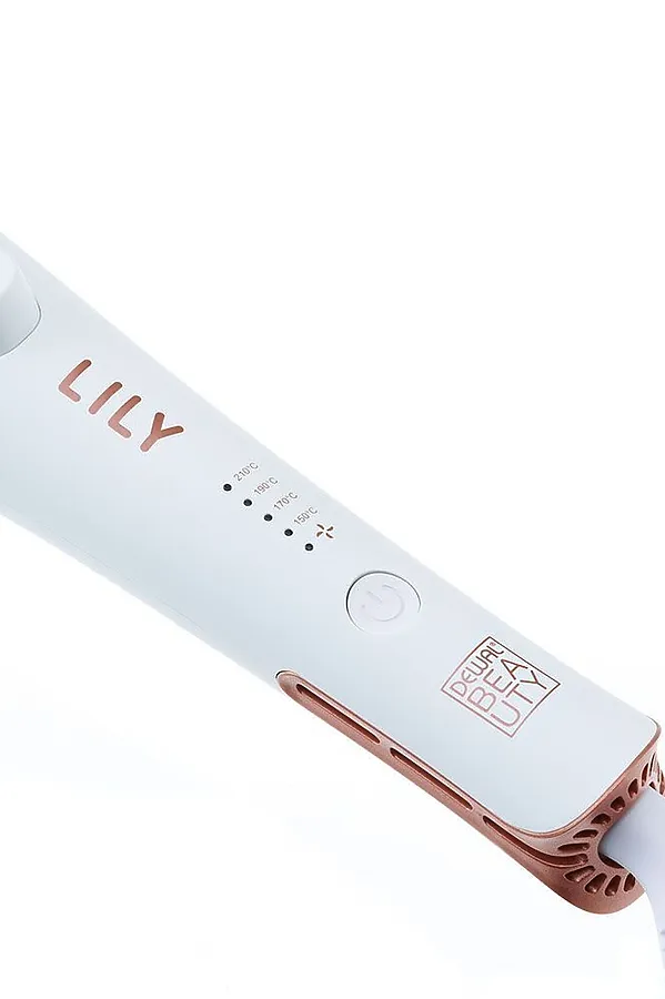 Dewal Beauty Щипцы-плойка для волос 2в1 / Lily HI2120-White, d 37 мм, 46 Вт, белый KRISTALLER, белый - фото 2