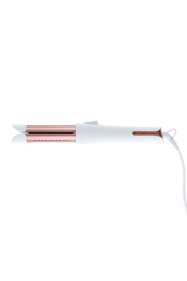 Dewal Beauty Щипцы-плойка для волос 2в1 / Lily HI2120-White, d 37 мм, 46 Вт, белый KRISTALLER, белый - фото 2
