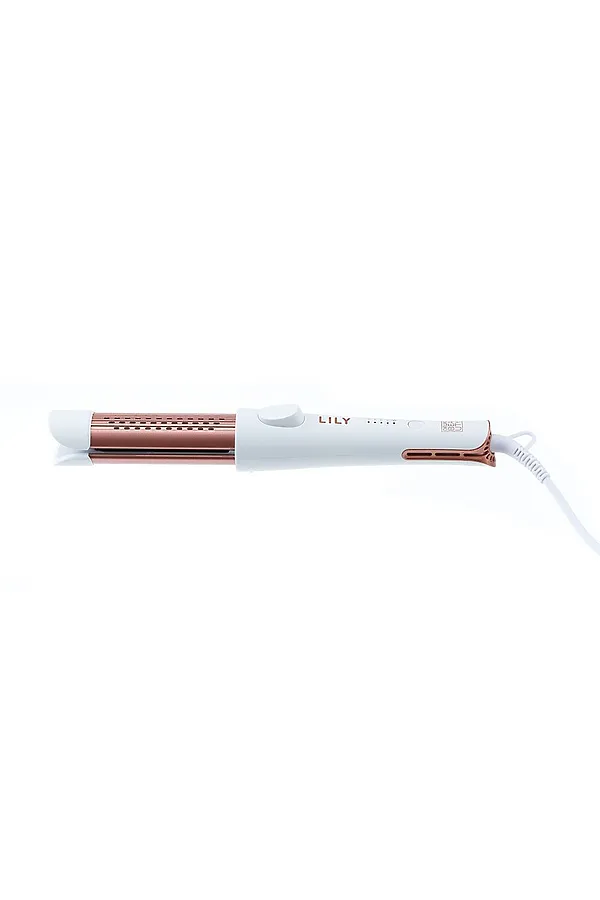 Dewal Beauty Щипцы-плойка для волос 2в1 / Lily HI2120-White, d 37 мм, 46 Вт, белый KRISTALLER, белый - фото 2