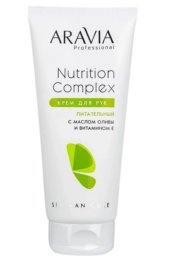 Aravia Крем для рук питательный с маслом оливы и витамином Е / Nutrition Complex Cream, 150 мл KRISTALLER, белый - фото 2