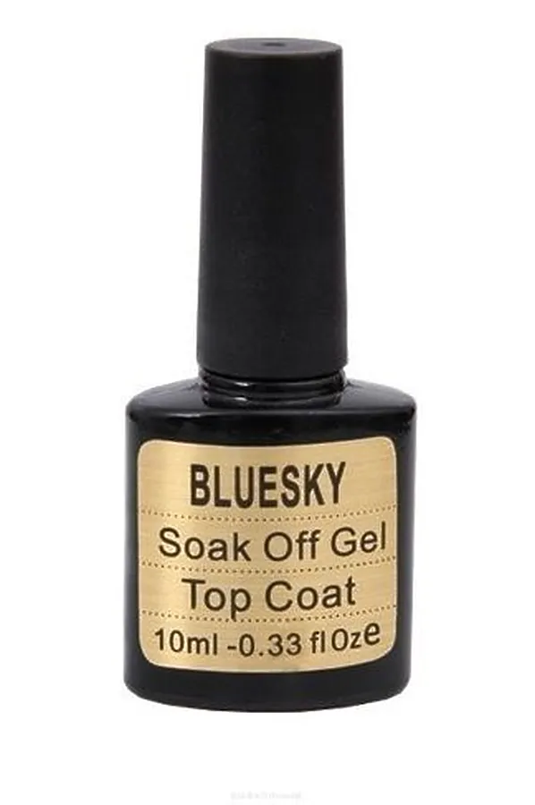 Bluesky Топ для ногтей с липким слоем, 10 мл KRISTALLER, прозрачный - фото 2