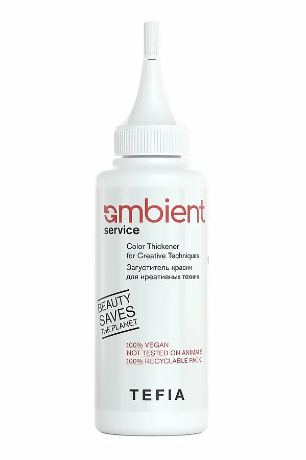 TEFIA  Ambient Загуститель краски для креативных техник / Service Color Thickener for Creative Techniques, 120 мл KRISTALLER, белый - фото 2