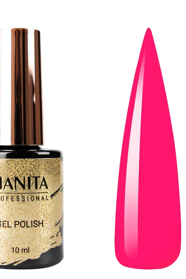 Manita Professional Гель-лак для ногтей / Neon №14, 10 мл KRISTALLER, №14 - фото 2