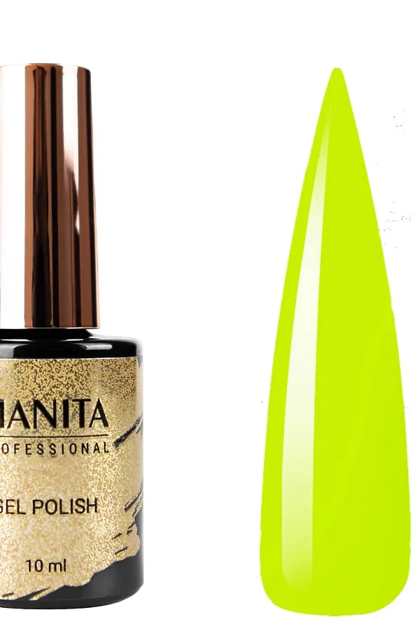 Manita Professional Гель-лак для ногтей / Neon №04, 10 мл KRISTALLER, №04 - фото 2