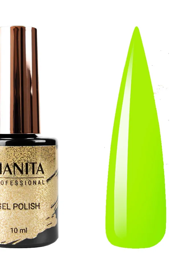 Manita Professional Гель-лак для ногтей / Neon №02, 10 мл KRISTALLER, №02 - фото 2