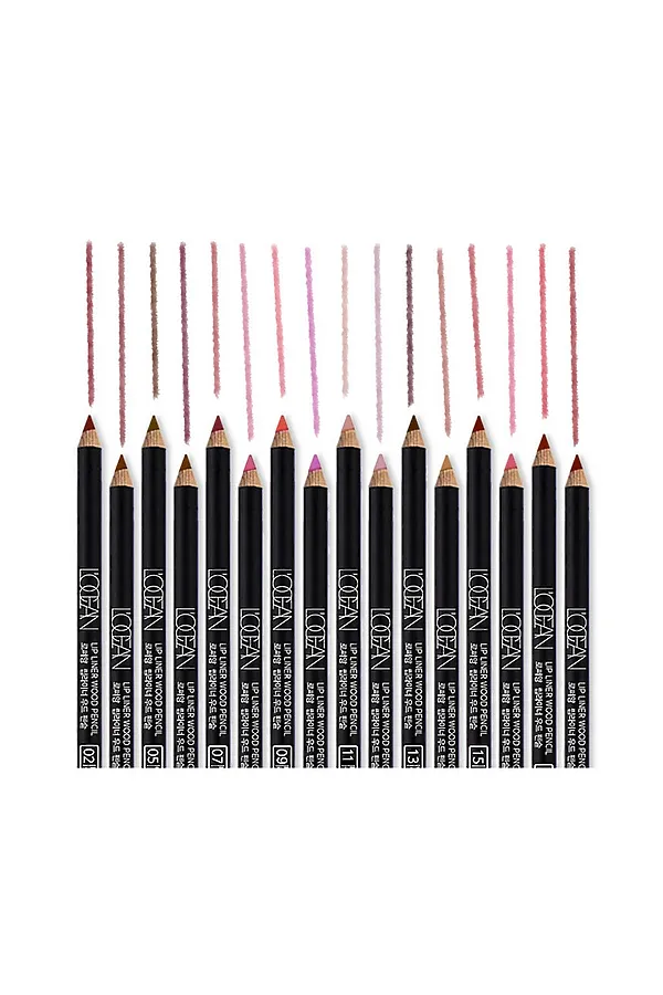 L’ocean Карандаш для губ / Lipliner Wood Pencil #02, Black Wine KRISTALLER, 02, black wine - фото 2