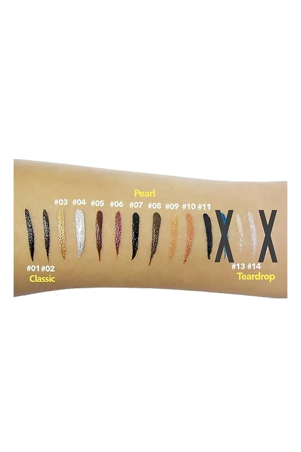 L’ocean Жидкая подводка для глаз / Perfection Liquid Eye Liner 05, Burgundy Pearl, 7 мл KRISTALLER, 05, burgundy pearl - фото 2