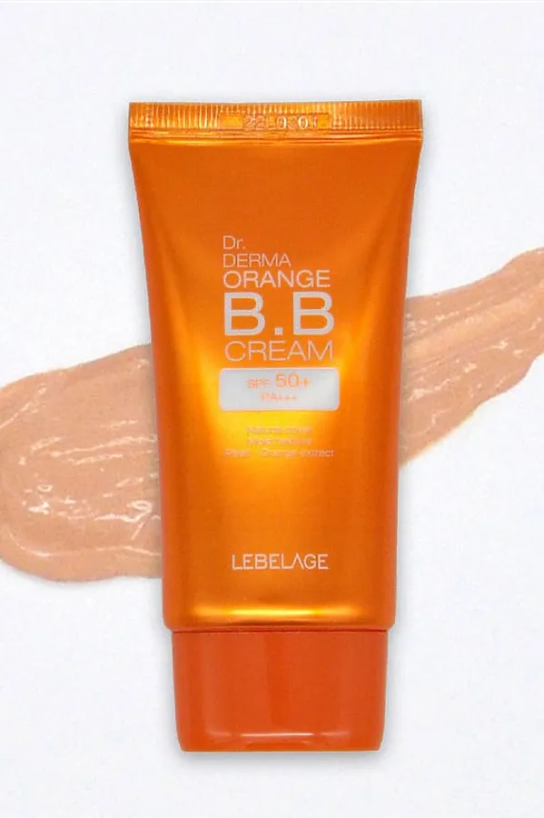 Lebelage BB-крем увлажняющий с экстрактом апельсина / Dr. Derma Orange B.B Cream Spf 50+ Pa+++, 30 мл KRISTALLER, телесный - фото 2