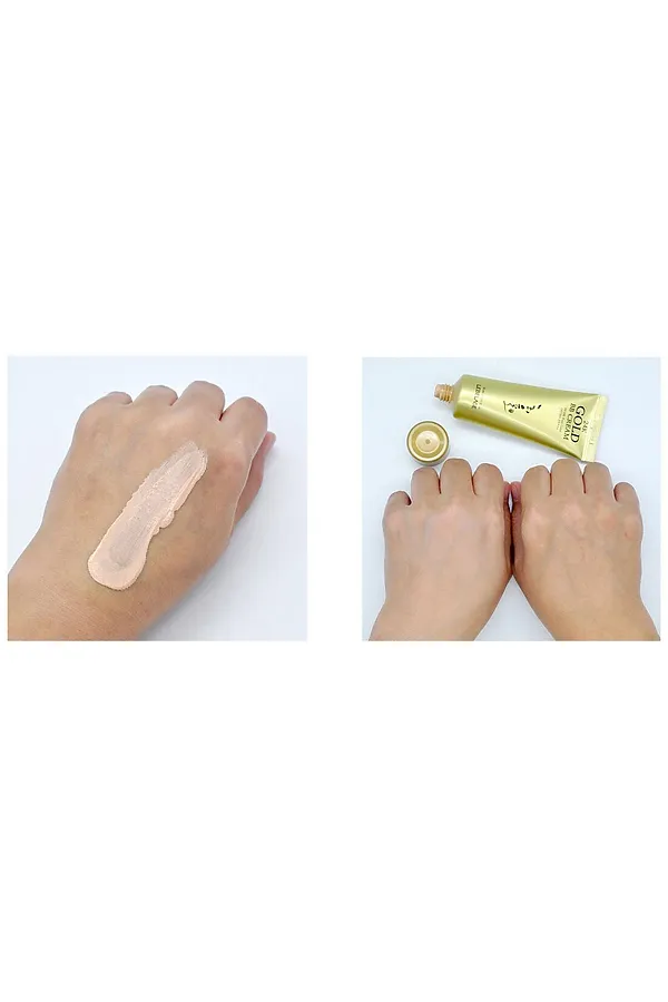 Lebelage ВВ-крем омолаживающий c экстрактом золота / 24k Gold BB Cream Spf 50+ Pa+++, 30 мл KRISTALLER, телесный - фото 2