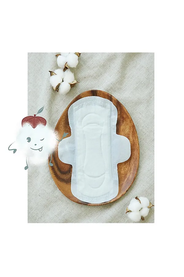 IT'S ME Прокладки женские гигиенические с крылышками / Slim Organic Cotton Pads Small, 230 мм, 2 капли, 12 шт. KRISTALLER, белый - фото 2