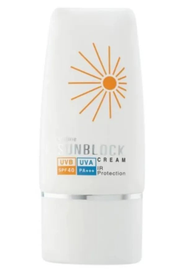 Mistine Крем для лица солнцезащитный / Sun Block Cream SPF 40 PA+++, 30 г KRISTALLER, белый - фото 2